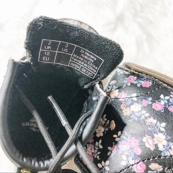 Baby Floral Dr Martens - Picture 3 of 3